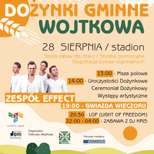 Dożynki w Gminie Ustrzyki Dolne już 28 sierpnia!